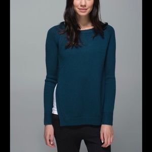 💙💚Lululemon Yin To You Sweater Condition